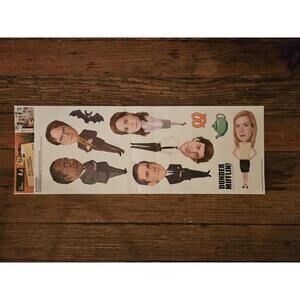 The Office Stickers Decor Bobblehead Wall Decal Sticker Set Roommates Gift NEW